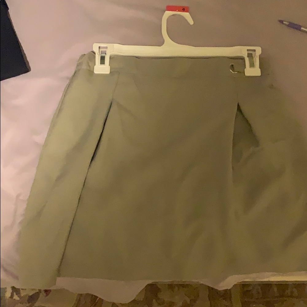 Khaki skirt